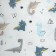 Dinopupsi children's blanket, swan fluff, size 110x140 cm