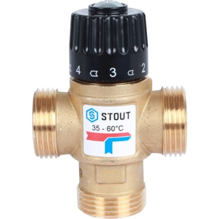 Mixing valve Stout SVM-0120-166025, 1 "-1