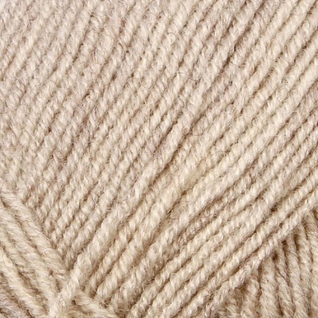 Yarn "Superlana Klasik" 25% wool, 75% acrylic 280m/100g (152 beige. Melange)