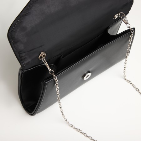 Female bag on a magnet, black color-7