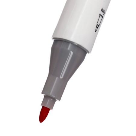 Meshu bilateral markers for sketching, 12 colors (forest colors)-3
