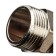 NIPPEL STUT SFT-0004-003434, 3/4 ", external/external thread, nickelled brass