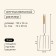 Torch grill for maclai sausages, 12x20 cm, chrome steel, for barbecue