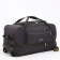 Road bag on wheels, a lightning department, with an increase, an outer pocket, khaki color