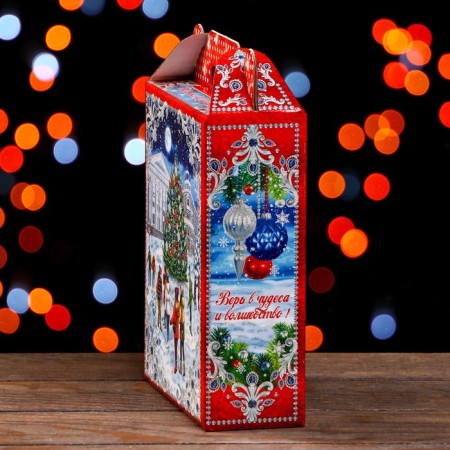 Gift box "on the rink" 16.8 x 7 x 25 cm-3