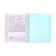 Notebook 12 sheets in the green cage, plastic cover, block 65 g/m2