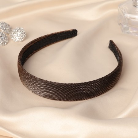 Hair cap "Classic" shine, 2.5 cm, mix