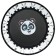 Batut Children's Onlytop "Panda", D = 97 cm, Blue Color