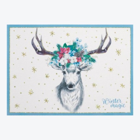 New Year's napkin on the Winter Magic table, 40x29 cm-1