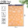 Stick for windows "New Year's Blizzard", reusable, 50 x 70 cm, New Year