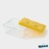 Ricco cheese container 16 × 11 × 7cm, yellow color