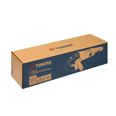 Ushm tundra, rubberized handle, 1000 watts, 11000 rpm, 125 mm-10