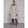 Coat insulated winter female, size 46, beige color