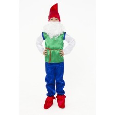 Dwarf carnival costume, textiles, size 28, height 110 cm