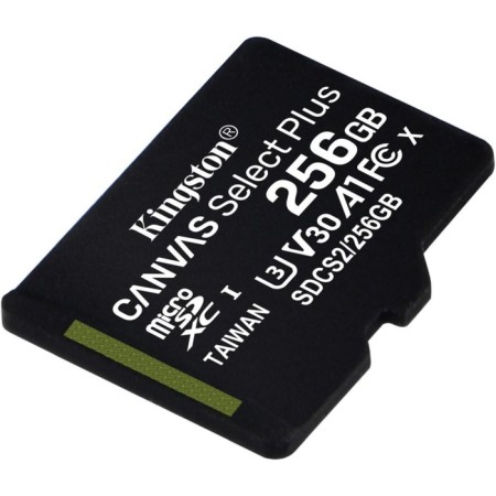 MicrosdxccC Memory 256GB Kingston SDCS2/256GBSP Canvas Select Plus W/O Adapter-1