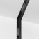 The internal corner connector for the built-in track system Technical Trail-22b, 12x12x8.5 cm, black color is black