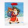 Gift package "Santa Claus is in a hurry to visit", 18 x 22.3 x 10 cm