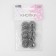 The buttons are sewing, decorative, d = 20 mm, 5 pcs, silver color