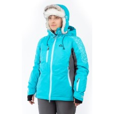 Women's jacket VEGA, Blue color, Taslan Dobby fabric, -15 s, size 40-42, height 158-164