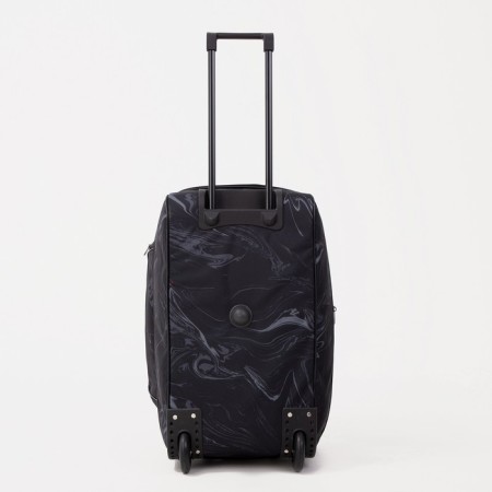 Road bag on wheels, a lightning department, with an increase, an outer pocket, black color-3