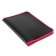 Plastic folder A4, 325 x 230 x 25 mm, lightning around, calligrata "office", PM-A4-11, 0.5 mm, color, texture "Sand", Black black/raspberry