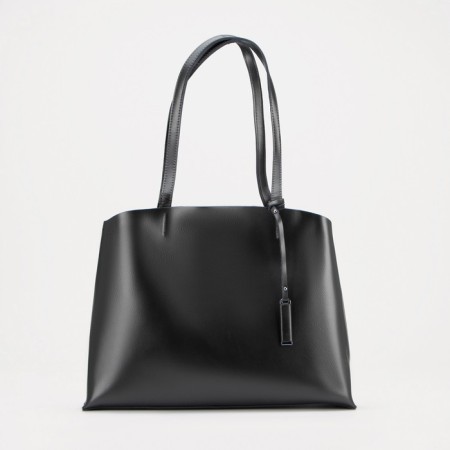 Luggage bag, external pocket, graphite color