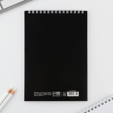 Notepad "Machine", A5 format, 40 sheets, cardboard cover soft-4