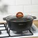 Granit Ultra, 4 l, 4 l, d = 28 cm, glass cover, anti-stick coating, black color, black