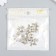 Decor for creativity Metal "Fish. Mauritan idol" Set 7 pcs silver 2.2x2.5 cm