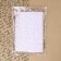 Knitted lace, 22 mm × 10 ± 1 m, white color