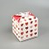 Gift folding box, packaging, “I love you”, 12 x 12 x 12 cm