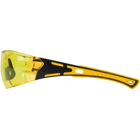 Protective glasses Denzel 89192, open, polycarbonate, yellow lens, 2x comp. hugs-1