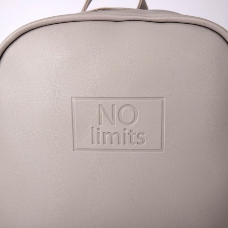 School backpack of artificial leather No Limits 28x24x9 cm-6
