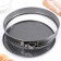 A set of forms for baking the connective share “Elin Low”, 3 subjects: D = 28/26/24 × 4 cm, anti -stick coating, black color