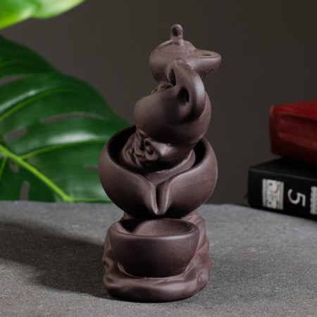 Set of incense on the stand "Teapets" 14x11cm-3