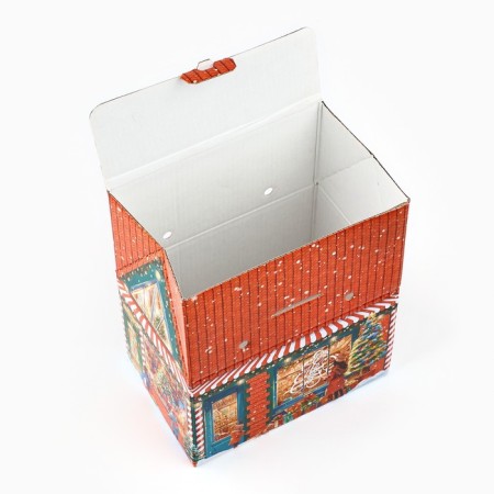 Box a gift New Year's folding “Happy New Year! ", 15 x 18 x 10 cm, New Year-5