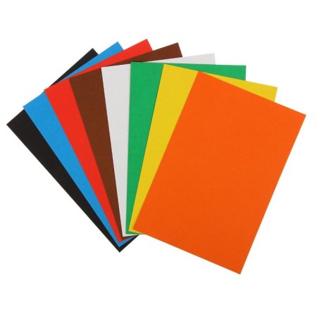 Cardboard of color A5, 8 sheets, 8 colors "Antoshka", Non -merciful, 200 g/m²-1
