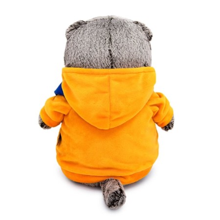 Soft toy "Basik in a sweatshirt with a scarf", 30 cm-2