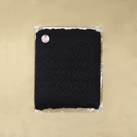 Lace elastic fabric, 180 mm × 23 ± 1 m, black color-3