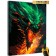 Picture on the numbers "Fire Dragon" 40 × 50 cm