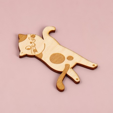 Holder for the cover "Cat in the kitchen", hdf-3