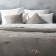 The Liberty set: a bedspread 160 x 220 cm, pillowcase 40 x 40 cm - 2 pcs, color gray