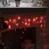 Garland "fringe" 3 × 0.5 m, IP20, transparent thread, 80 LED, red glow, 8 modes, 220 V