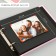 Photo album 25 sheets (corners+rings) "Unicorn with flowers" 27x19 cm