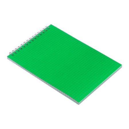 Notepad A5, 60 sheets on the crest Calligrata, plastic cover, green-1