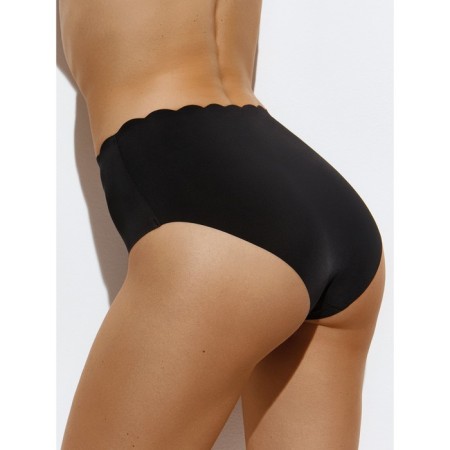 Panties women's slips maxi OMD Invisible, size 52, color Nero-1