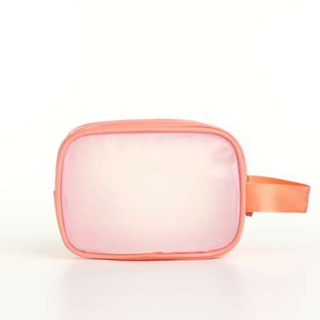Lightning cosmetic bag, color coral-1