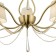 Caustra Freya FR2019PL-07BS MADELINE, 820x820x1650 mm, E14, 7x40W, brass color