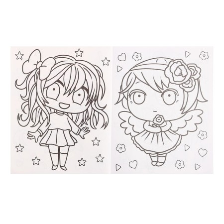 Coloring anime "Baby Chibi"-3