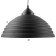 Lamp Bayerlux "Dome" 1x40W E27 black and gold 40x40x22-122 cm